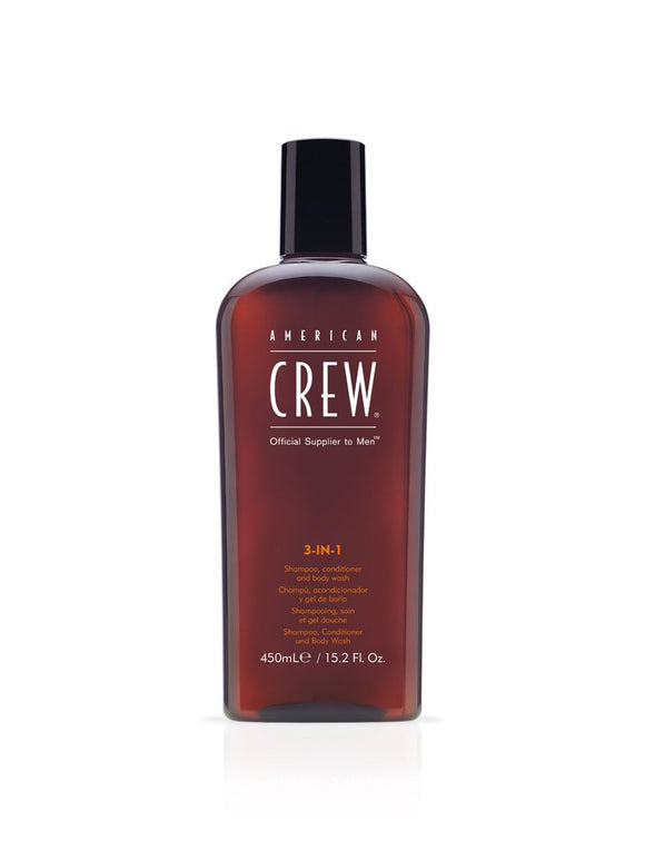 AMERICAN CREW 3-in-1 Shampoo, Conditioner and Body Wash