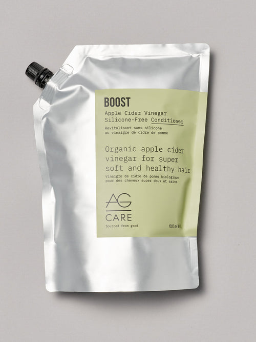 AG Care BOOST Apple Cider Vinegar Silicone-Free Conditioner 1 L Refill