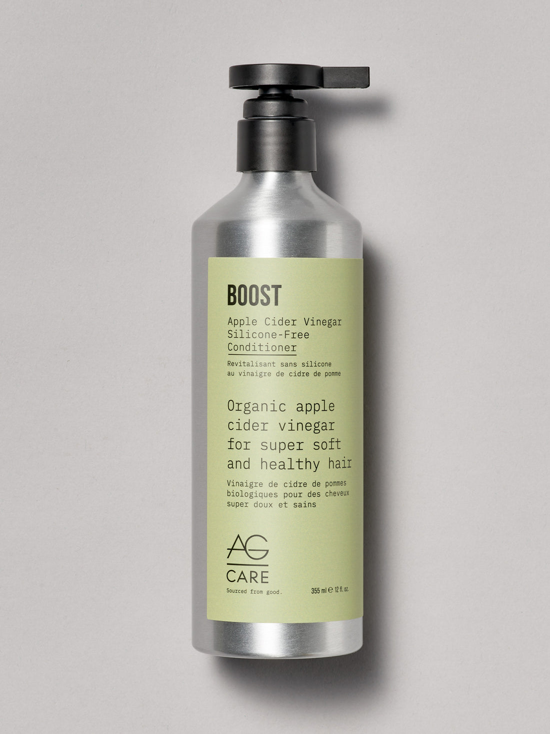 AG Care BOOST Apple Cider Vinegar Silicone-Free Conditioner 12 oz