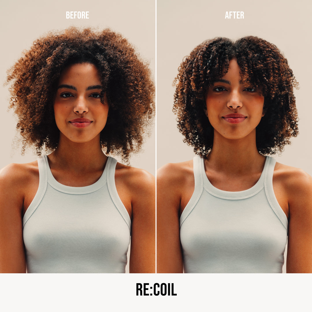 AG Care RE:COIL Curl Activator results