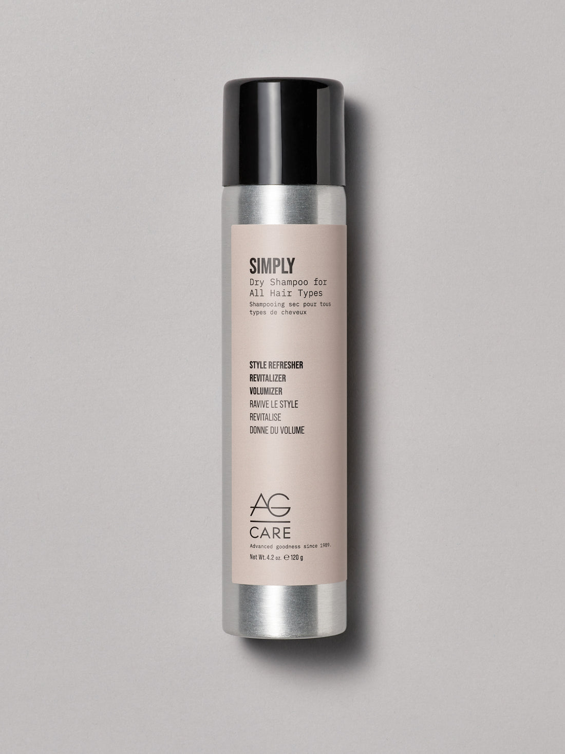 AG Care SIMPLY Dry Shampoo for All Hair Types 4.2 oz