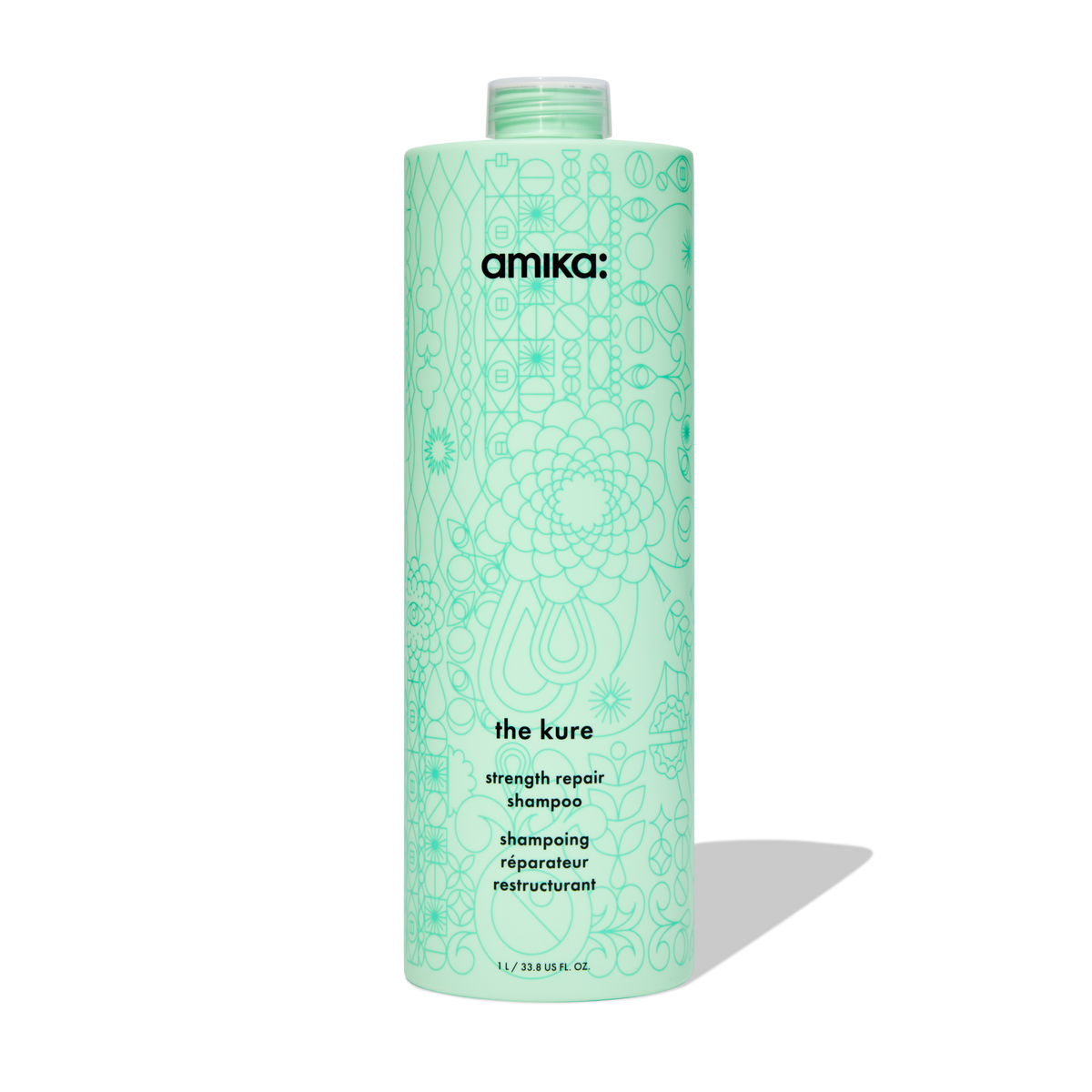 Amika The Kure Strength Repair Shampoo, 1 L