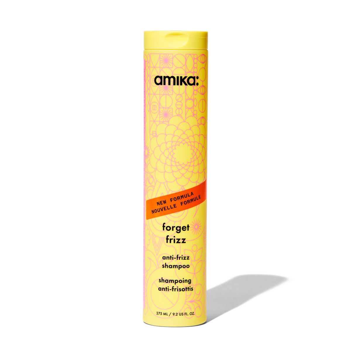 Amika Forget Frizz Anti-Frizz Shampoo, 275 mL