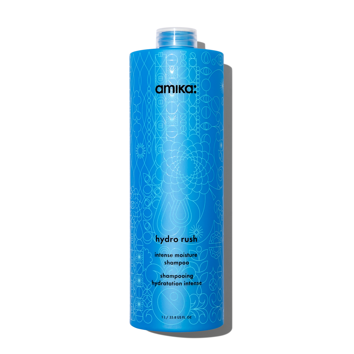 Amika Hydro Rush Intense Moisture Shampoo, 1 L