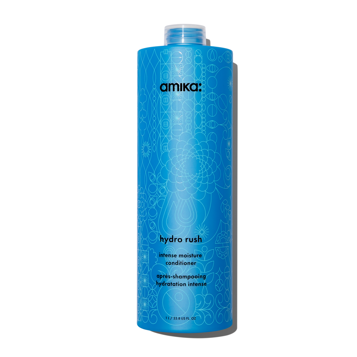 Amika Hydro Rush Intense Moisture Conditioner For Dry Hair, 1 L