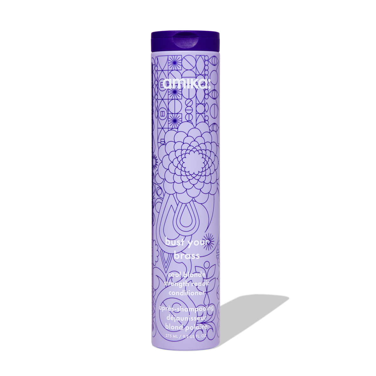 Amika Bust Your Brass Cool Blonde Strength Repair Conditioner, 275 mL