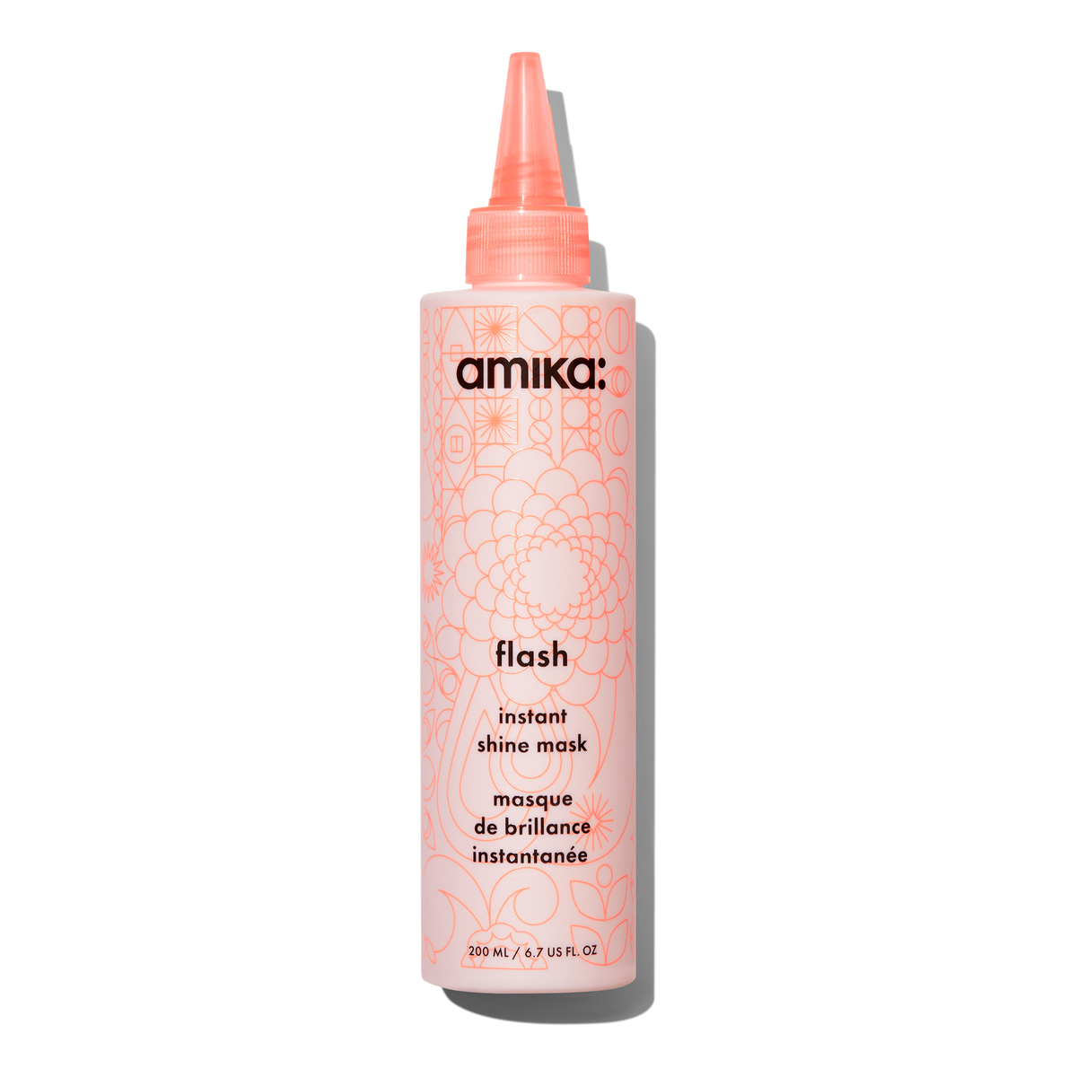 Amika Flash Instant Shine Mask For Shiny Hair, 200 mL