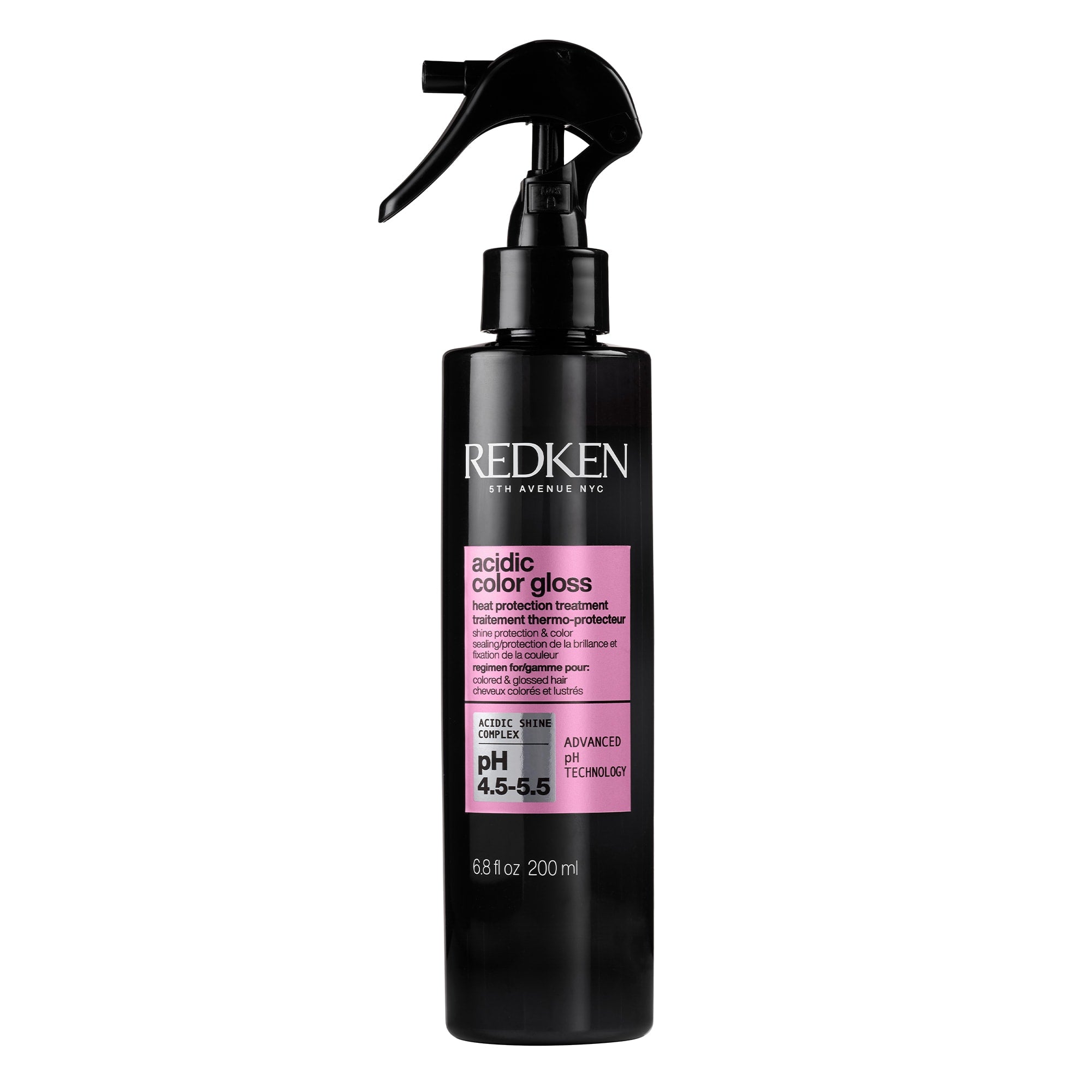 Redken Acidic Color Gloss Heat Protection Treatment — 200 mL