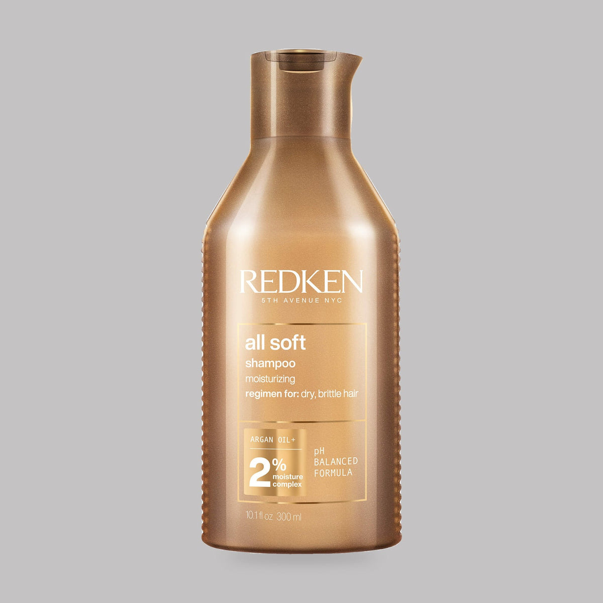 Redken All Soft Shampoo — 300 mL