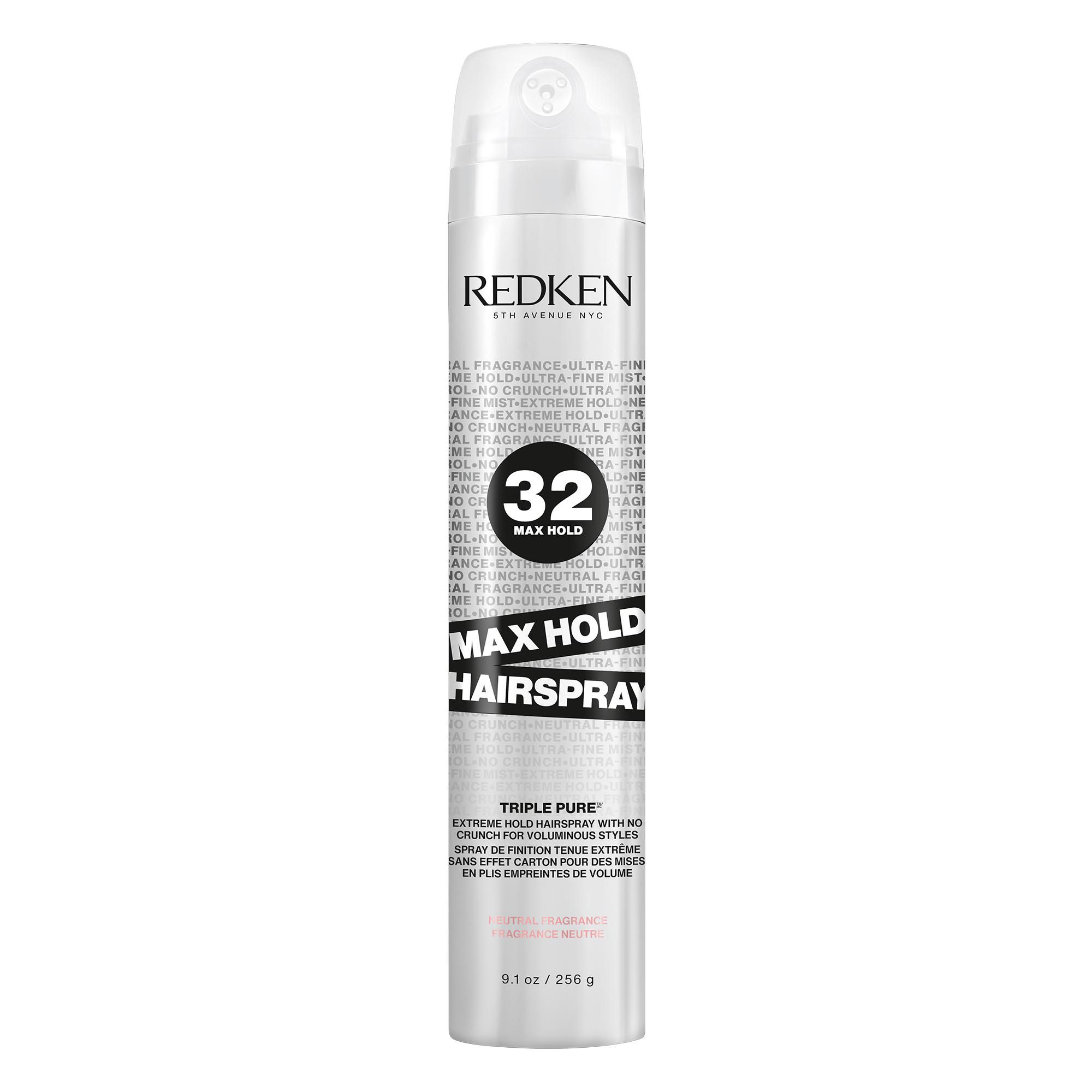 Redken Max Hold Hairspray Neutral Fragrance — 256 g