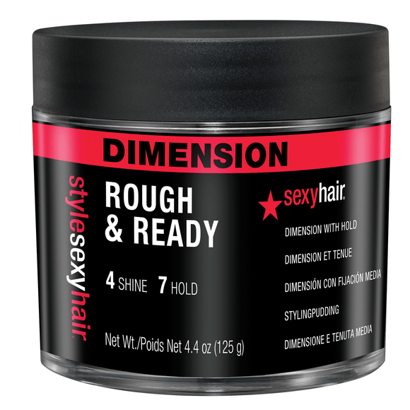 SEXY HAIR DIMENSION ROUGH AND READY